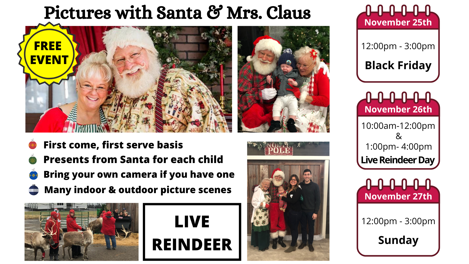 Copy of Pictures with Santa Handout